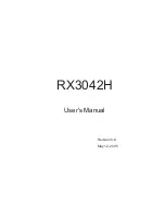 Asus RX3042H User Manual предпросмотр