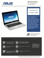 Asus S400CA-DH51T Specifications preview