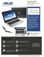 Asus S46CA-XH51 Specifications preview