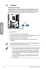 Предварительный просмотр 42 страницы Asus SABERTOOTH 55i - Motherboard - ATX User Manual