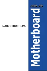 Preview for 1 page of Asus Sabertooth X99 User Manual