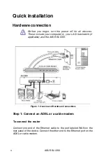 Предварительный просмотр 4 страницы Asus SL1200 Quick Installation Manual