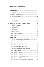 Preview for 5 page of Asus SL1200 User Manual