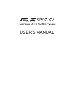 Asus SP97-XV User Manual preview