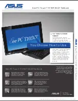 Preview for 1 page of Asus T101MT-BU37-BK Specification