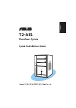 Asus T2-AE1 Quick Installation Manual предпросмотр