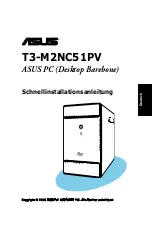 Предварительный просмотр 17 страницы Asus T3-M2NC51PV - T Series - 0 MB RAM Quick Installation Manual