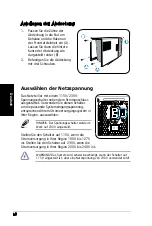 Предварительный просмотр 24 страницы Asus T3-M2NC51PV - T Series - 0 MB RAM Quick Installation Manual