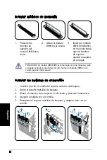 Предварительный просмотр 38 страницы Asus T3-M2NC51PV - T Series - 0 MB RAM Quick Installation Manual