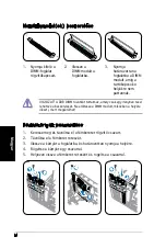 Предварительный просмотр 78 страницы Asus T3-M2NC51PV - T Series - 0 MB RAM Quick Installation Manual