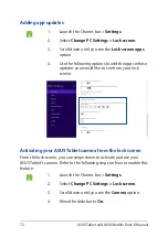 Preview for 72 page of Asus T300 Chi E-Manual