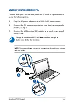 Preview for 33 page of Asus T300L series E-Manual