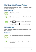 Preview for 57 page of Asus T300L series E-Manual