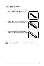 Preview for 27 page of Asus T4-P5945GCX User Manual