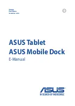 Preview for 1 page of Asus T90 Chi E-Manual