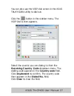 Предварительный просмотр 29 страницы Asus TA-CP400 TALKY-GURU User Manual
