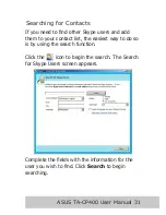Предварительный просмотр 33 страницы Asus TA-CP400 TALKY-GURU User Manual