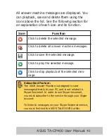 Предварительный просмотр 43 страницы Asus TA-CP400 TALKY-GURU User Manual