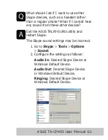 Предварительный просмотр 65 страницы Asus TA-CP400 TALKY-GURU User Manual