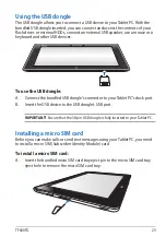 Preview for 23 page of Asus TF600TG User Manual