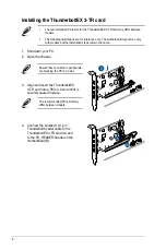 Preview for 6 page of Asus ThunderboltEX 3-TR User Manual