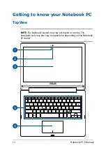 Предварительный просмотр 14 страницы Asus TP300LA E-Manual