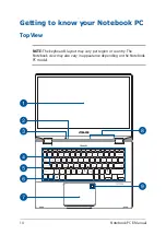 Preview for 14 page of Asus TP412UA E-Manual