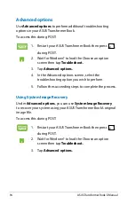 Предварительный просмотр 94 страницы Asus Transformer Book E-Manual