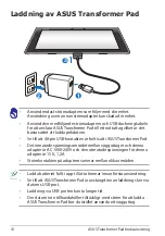 Preview for 10 page of Asus Transformer Pad TF300T (Swedish) Bruksanvisning