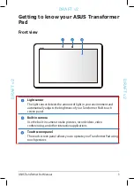 Preview for 3 page of Asus Transformer Pad TF500T User Manual