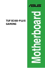 Asus TUF B360-PLUS GAMING Manual preview