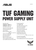 Asus TUF Gaming 550B Quick Start Manual preview