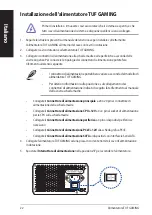 Preview for 22 page of Asus TUF Gaming 550B Quick Start Manual