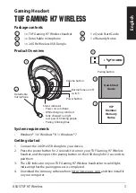 Preview for 3 page of Asus TUF Gaming 90YH01NY-B3UA00 Quick Start Manual