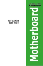 Preview for 1 page of Asus TUF GAMING B550-PLUS Manual