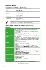 Preview for 6 page of Asus TUF Gaming B660-PLUS WIFI D4 Manual