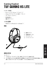 Preview for 10 page of Asus TUF GAMING H5 LITE Quick Start Manual