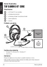 Предварительный просмотр 20 страницы Asus TUF GAMING H7 Quick Start Manual