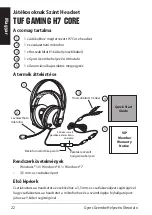 Предварительный просмотр 22 страницы Asus TUF GAMING H7 Quick Start Manual