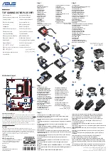 Asus TUF Gaming X670E-Plus WIFI Quick Start Manual preview