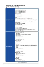 Preview for 8 page of Asus TUF GAMING Z790-PLUS WIFI D4 Manual