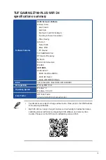 Preview for 9 page of Asus TUF GAMING Z790-PLUS WIFI D4 Manual