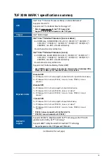 Preview for 9 page of Asus TUF X299 MARK 1 Manual