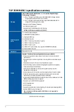 Preview for 10 page of Asus TUF X299 MARK 1 Manual