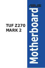 Preview for 1 page of Asus TUF Z270 MARK 2 Manual