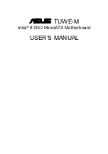 Preview for 1 page of Asus TUWE-M User Manual