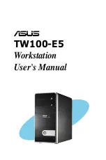 Preview for 1 page of Asus TW100-E5 - iQuadro - 0 MB RAM User Manual