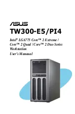 Asus TW300-E5/PI4 User Manual preview