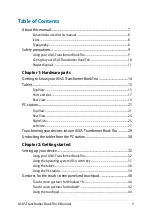 Preview for 3 page of Asus TX201L E-Manual