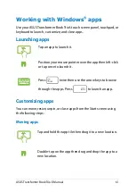 Preview for 61 page of Asus TX201L E-Manual